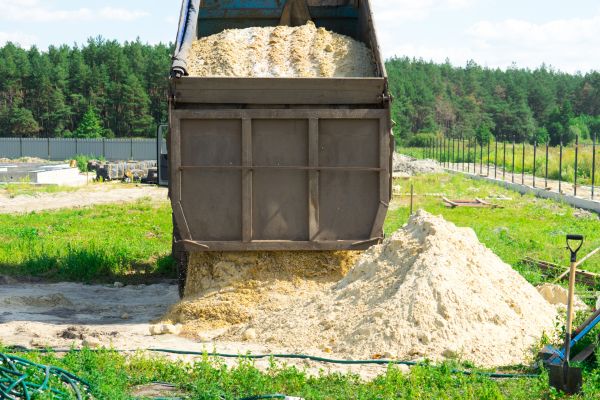Bulk Sand Delivery in Tomball