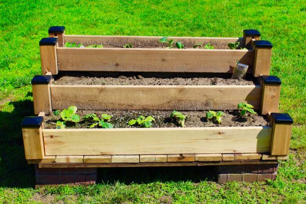 Raised Garden Bed Installation in Tomball
