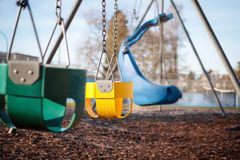 Playground Mulch Installation